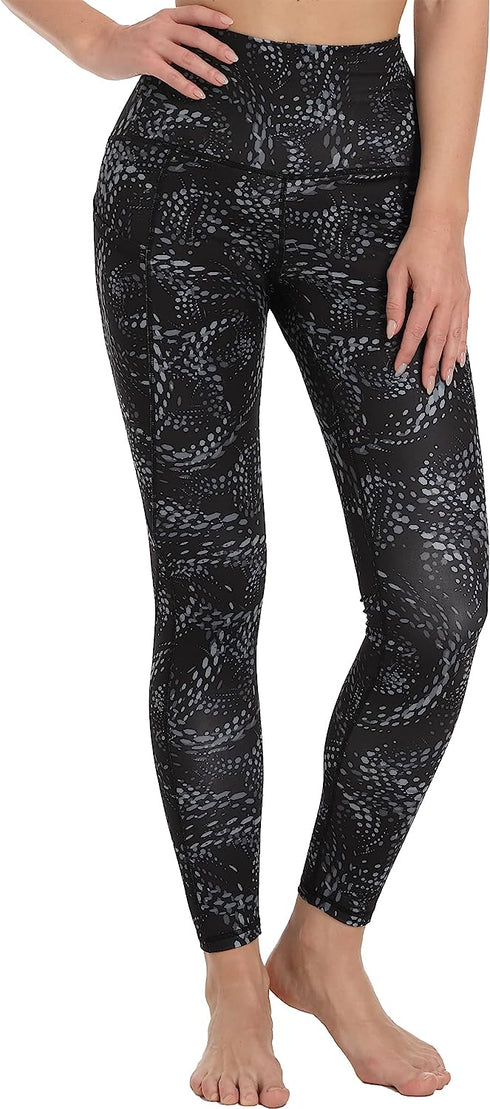 Free Leaper High Waisted Stretchy Yoga Pants for Women with Pockets